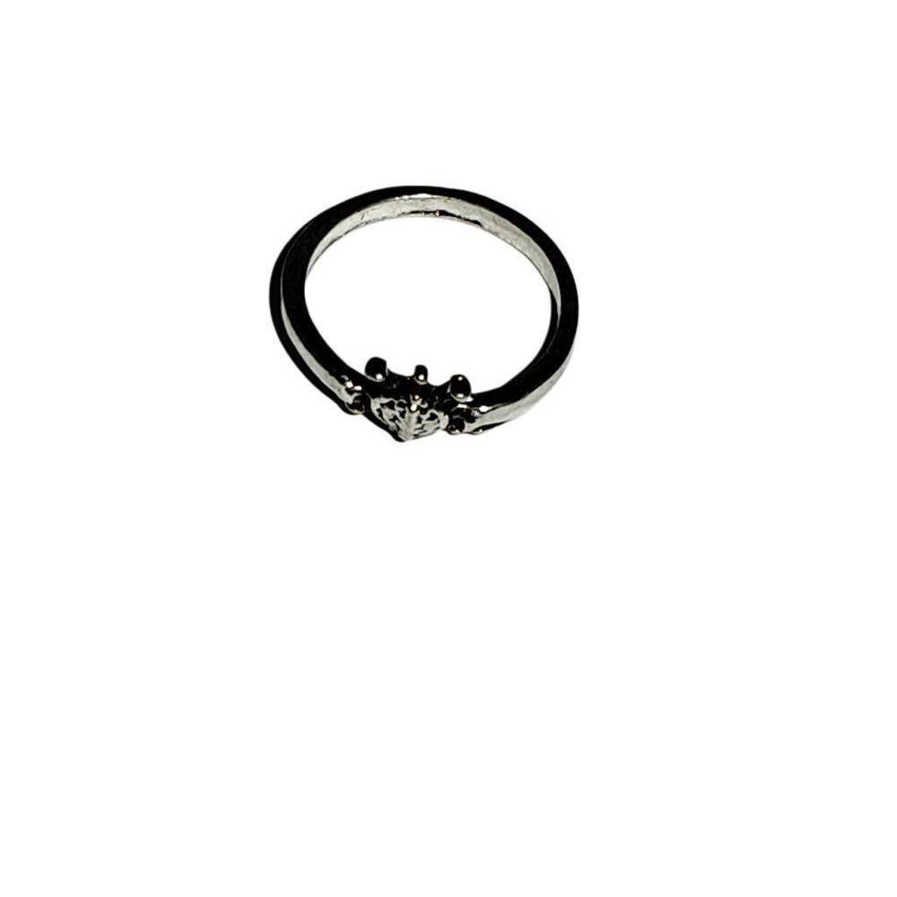 Silver Mini Turtle Ring